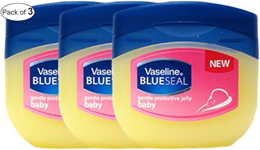 Vaseline Gentle Petroleum Jelly Blue Seal Baby (100ml) (Pack of 3) | Amazon (US)