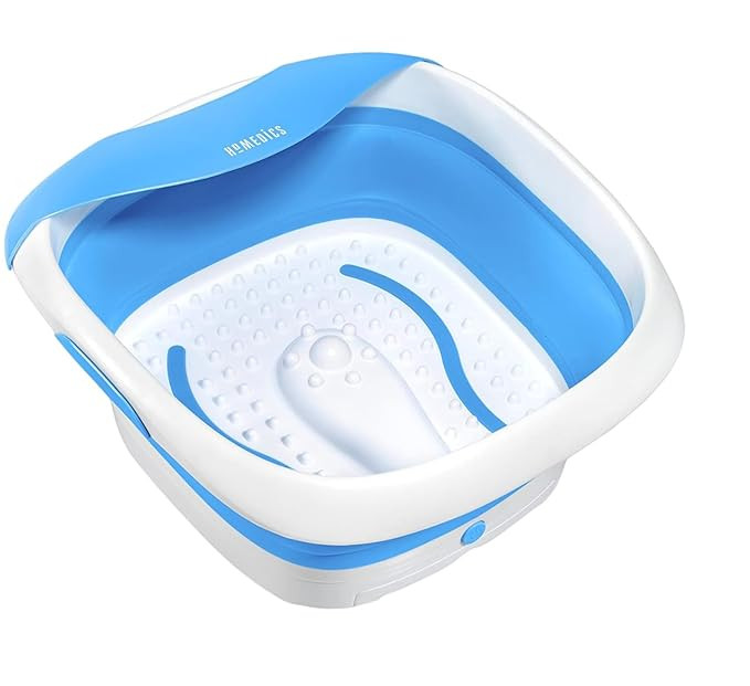 Homedics Compact Pro Spa Collapsible Footbath with Heat | Vibration Massage, ACU-Node Surface, He... | Amazon (US)