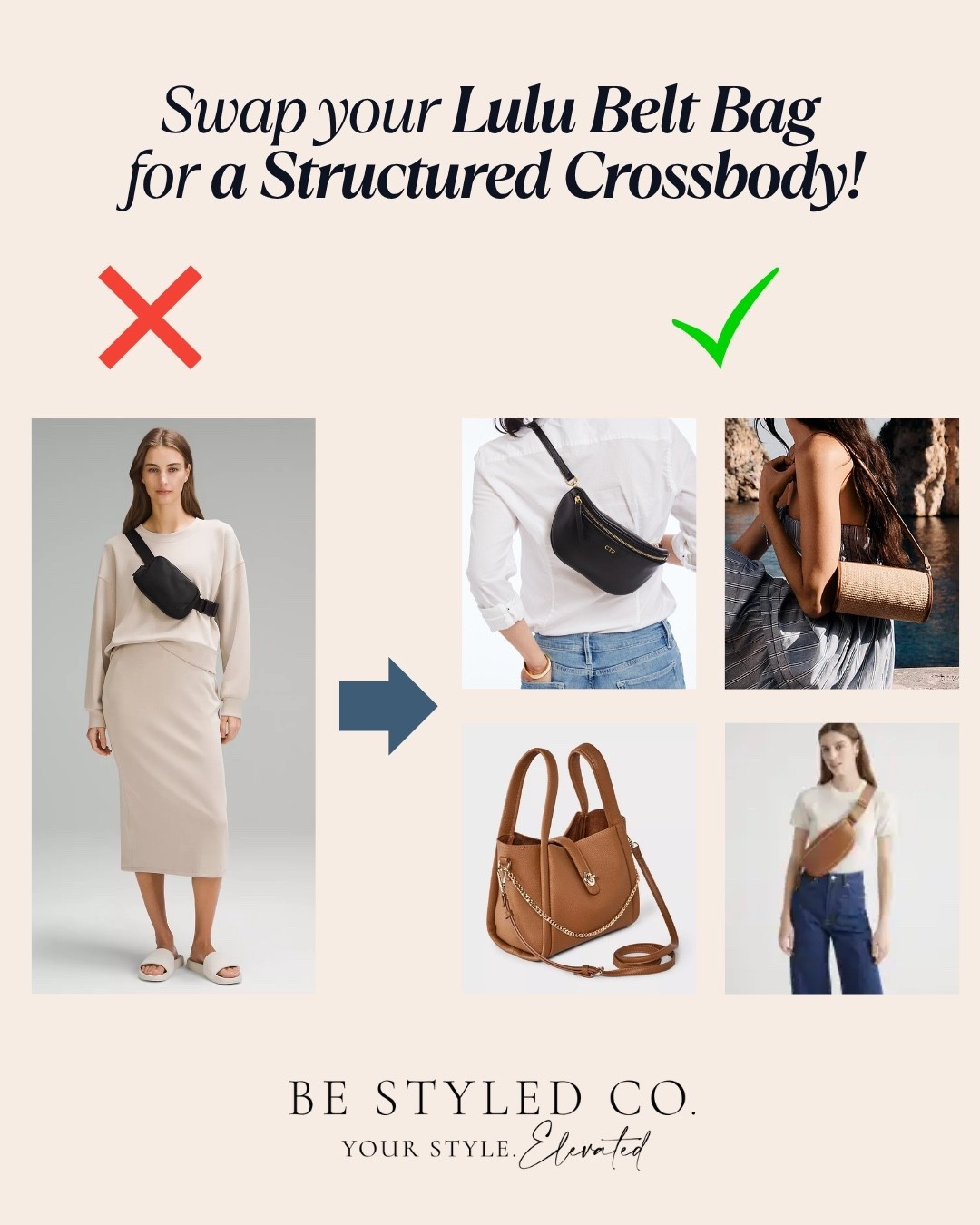 Still rocking your lulu cross body bag after your workouts? Let’s level up your cross body bag for fall 2025 to look more polished and elevated. An easy swap! 

#LTKFindsUnder100 #LTKSeasonal #LTKStyleTip