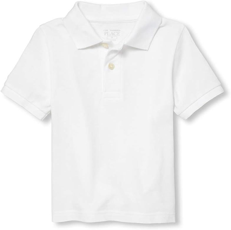 Baby Boys' Short Sleeve Uniform Polo | Amazon (US)