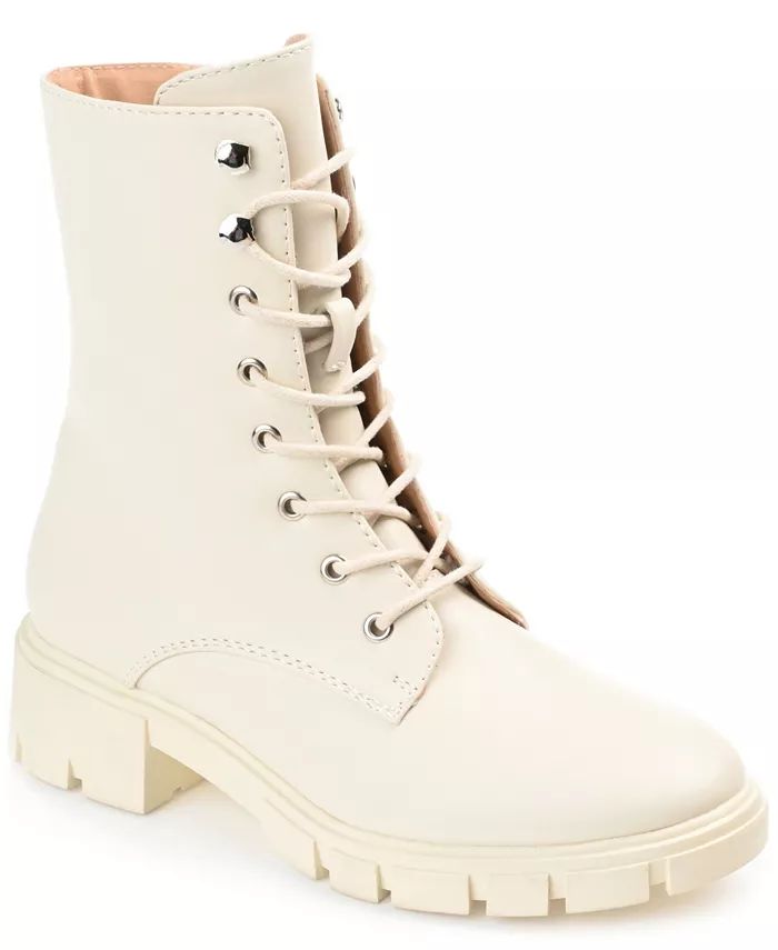 Journee Collection Women's Madelynn Lug Sole Boot & Reviews - Booties - Shoes - Macy's | Macys (US)