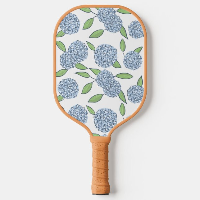 Preppy Pickleball Paddle in Hydrangea | Zazzle | Zazzle