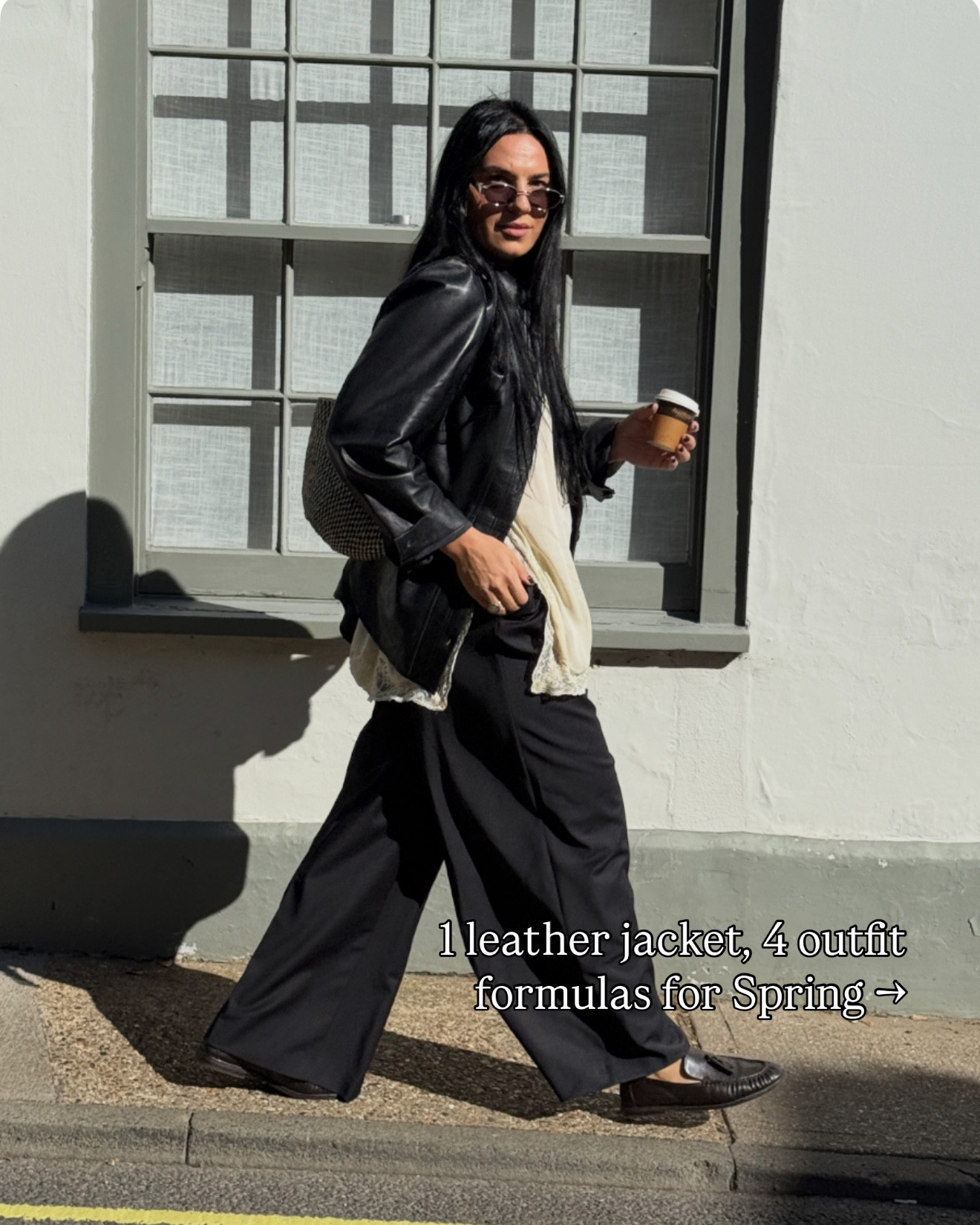 1 leather jacket 4 outfit formulas for Spring #zara #sezane

#LTKWorkwear #LTKootd #LTKSeasonal