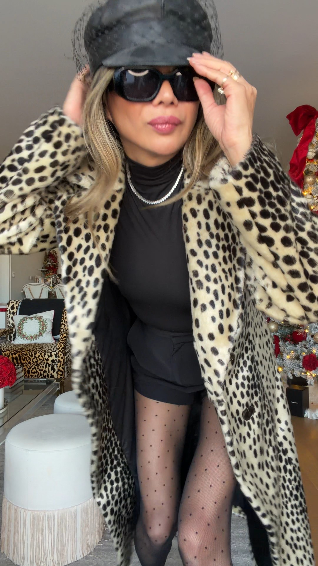 Leopard faux fur jacket is one of my favorites. Revolve. Size small. Base outfit is do easy to wear with so many things  

#LTKootd #LTKgrwm