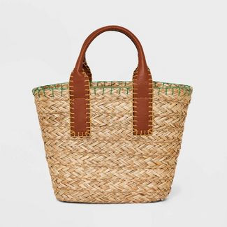 Straw Mini Tote Handbag - Universal Thread™ | Target