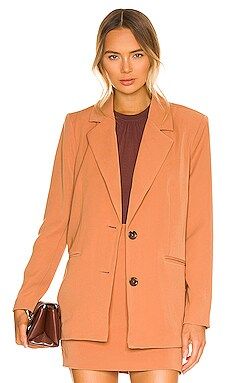 Lovers and Friends Diana Oversized Blazer in Caramel from Revolve.com | Revolve Clothing (Global)