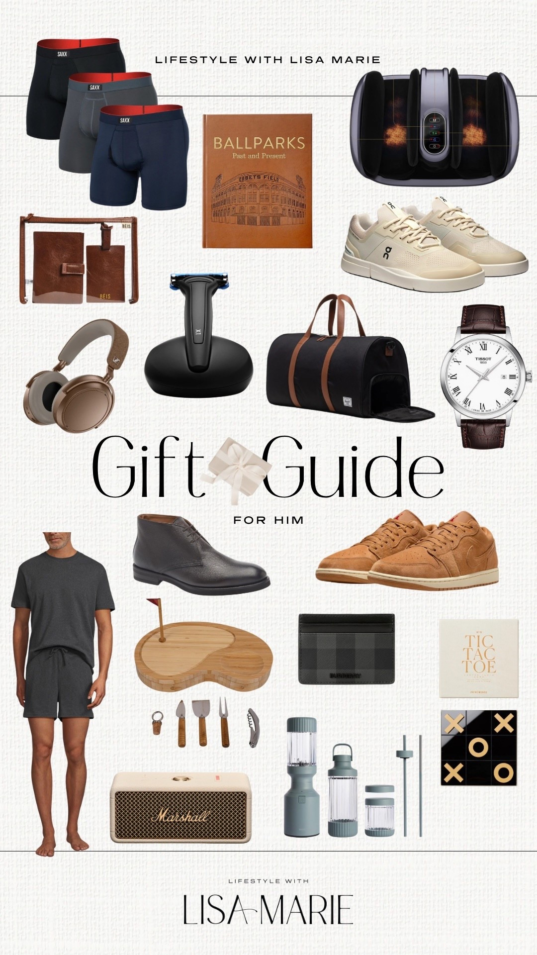 Holiday gift guide for him! Christmas present gift ideas for husband, father in law, grandfather, and brother. Nordstrom gift guide. 

#LTKHoliday #LTKMens #LTKGiftGuide