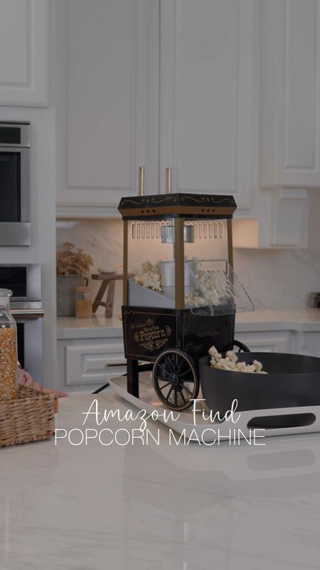 How adorable is this old fashion popcorn machine! The kiddos absolutely love it, now we just have to pick a movie!

C

I set up a basket and filled containers with popcorn kernels, salt, butter and reusable popcorn containers. Everything the kids need to make another batch will be in the media room 🍿

Amazon find
Popcorn maker
Movie night

#LTKfamily #LTKhome #LTKfindsunder50