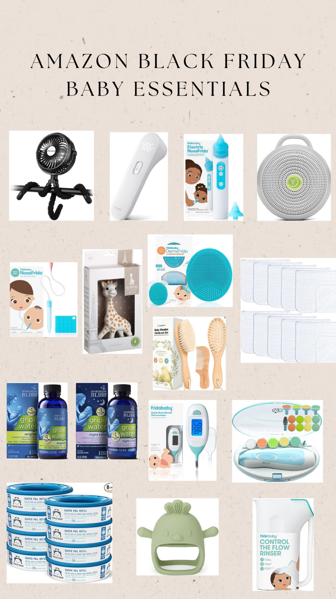 Some baby essentials now on sale for Black Friday at Amazon

#LTKsalealert #LTKCyberWeek #LTKbaby