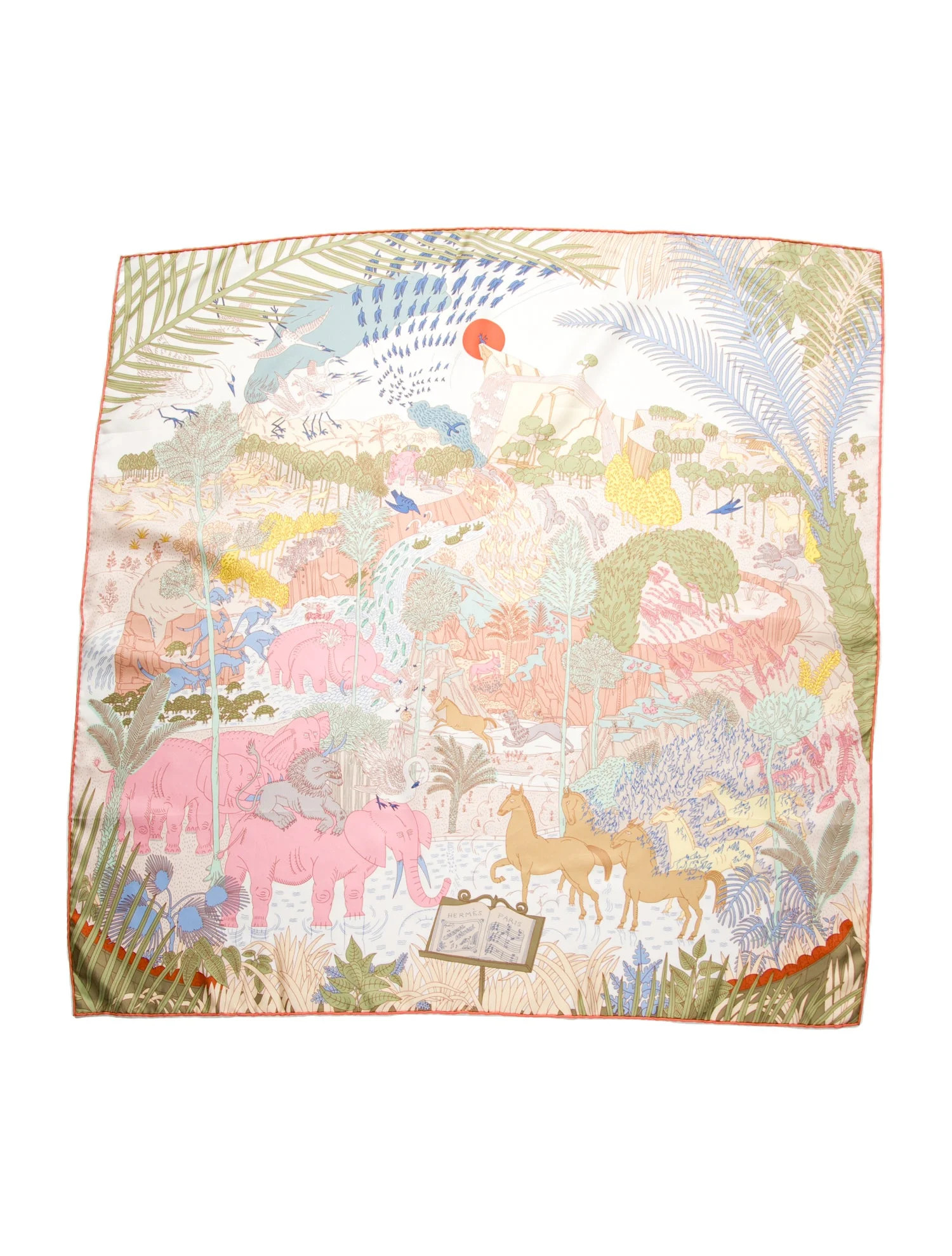 Le Carnival des Animaux Silk Scarf | The RealReal