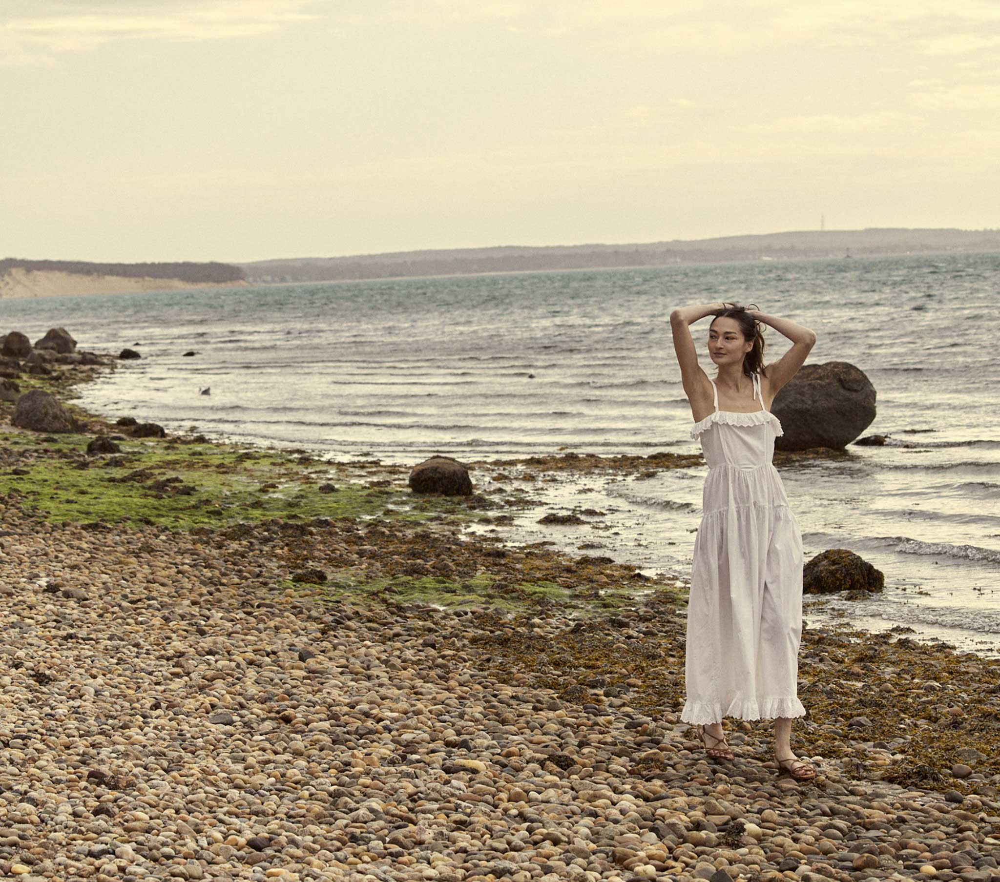 Vita Dress - Powder | DÔEN | DOEN