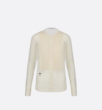 Ecru Plumetis Tulle | Dior Couture