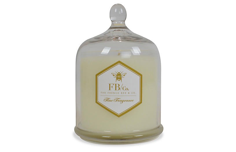 Cloche Candle, Peony Petals | One Kings Lane