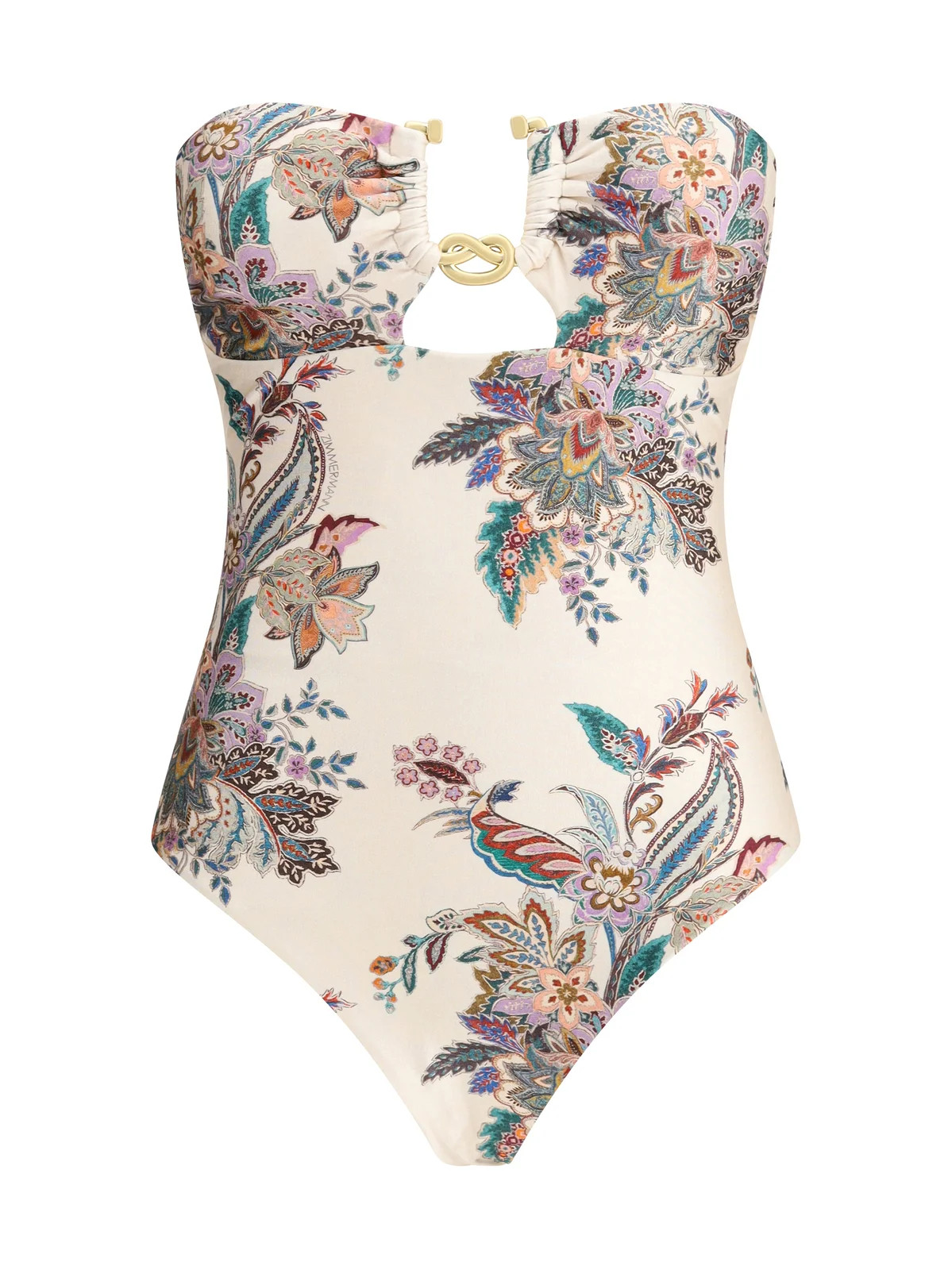 Zimmermann Rhiannon Knot One-Piece Swimsuit | Cettire Global