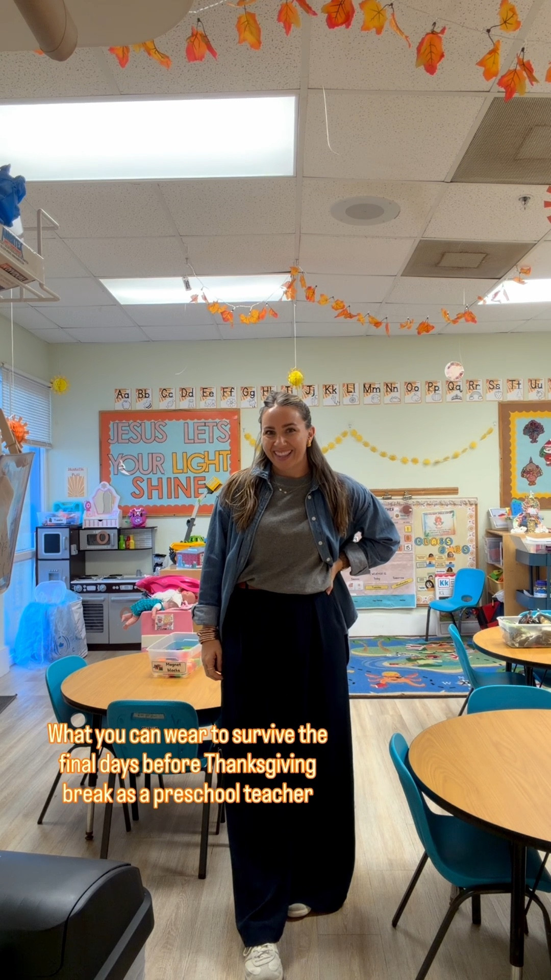 Teacher WE ARE THERE! Only a few days left until we get to rot on the couch. You can do it friends. 🤎🤎

#LTKootd #LTKSeasonal #LTKWorkwear