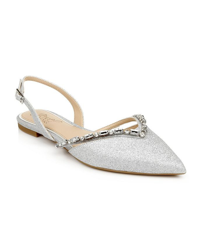 Jewel Badgley Mischka Women's Camden Evening Flat & Reviews - Flats - Shoes - Macy's | Macys (US)