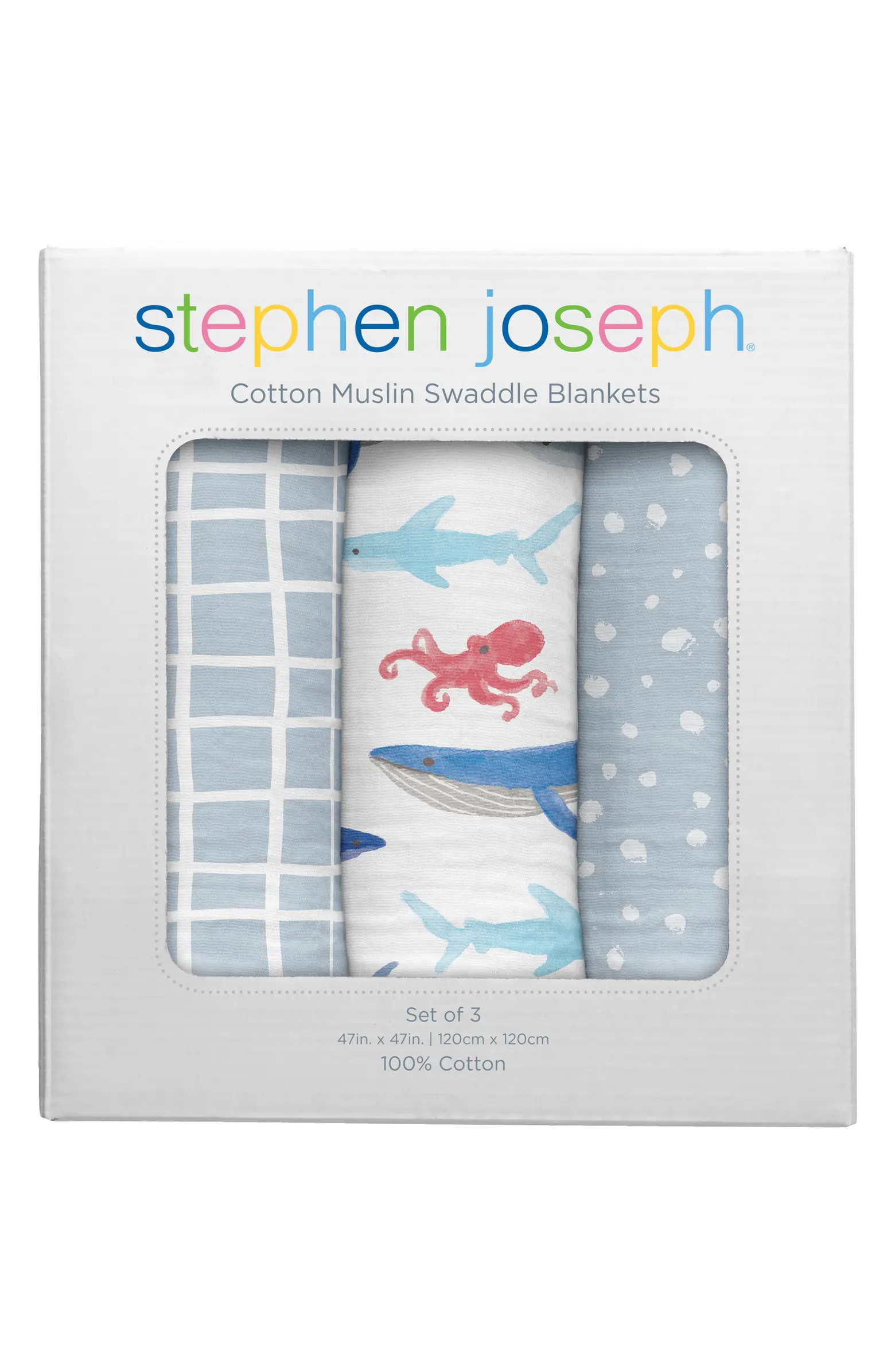 Set of 3 Muslin Blankets | Nordstrom