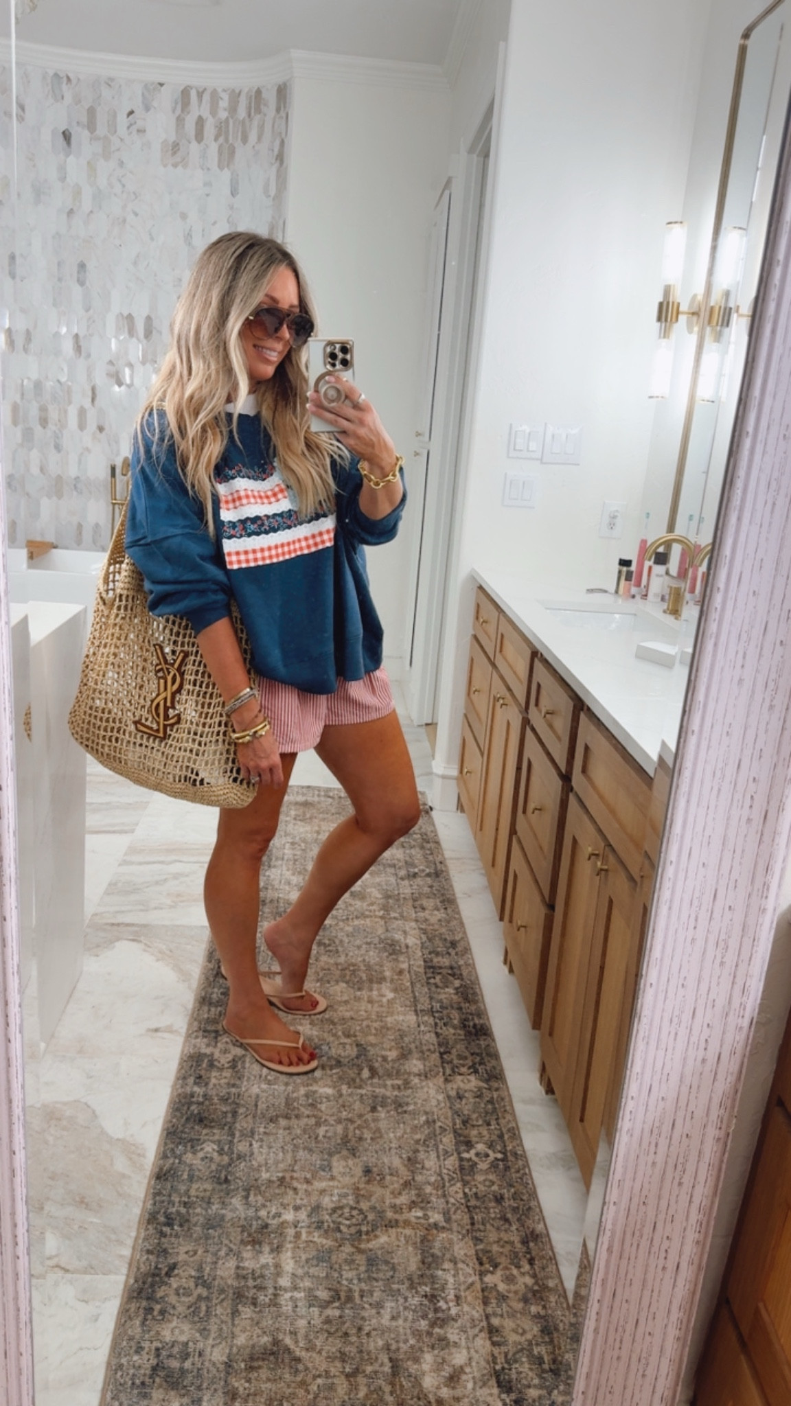 All fit true to size. Summer fashion. Summer outfits. Memorial weekend. July 4th outfits. Lake outfits. Travel outfits. Walmart. Alo looks for less. Athleisure. Walmart. Walmart fashion. Springoutfits 2036. Workout. Sports Lon outfit. Lululemon. Freee people. Sized up one size to large in the romper for this comfy fit. White button down. Shorts. . Travel outfits. Spring fashion. 2026. Aerie. Plus size fashion. Vacation outfit. Spring outfits 2026. Sports outfit. Spring outfits 2026. Spring fashion. Easter. Jumpsuit. Romper. Memorial Day weekend. GRWM. Sports mom outfit 



#LTKMothersDay #LTKActive #LTKfoodie

#LTKMothersDay #LTKOver40

L

#LTKfitnessgoals