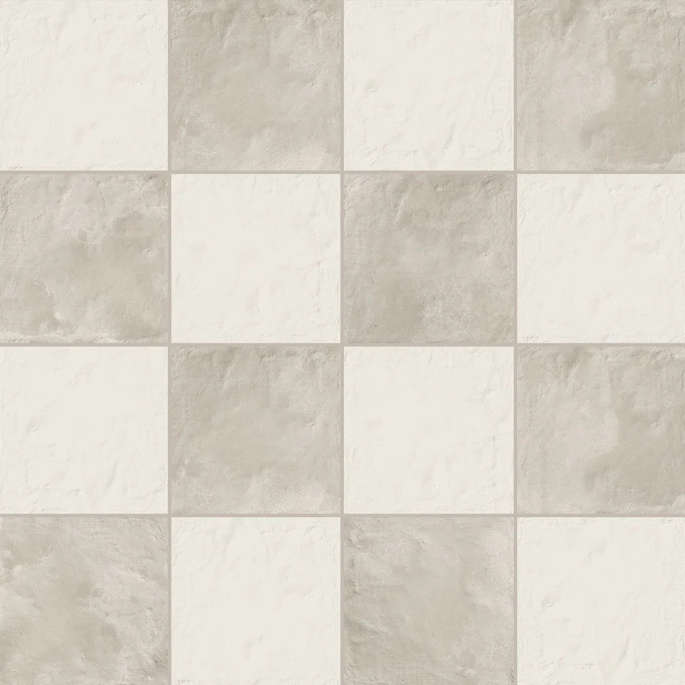 Autumn Essentials Checkerboard 8X8 Porcelain Tile | Wayfair North America