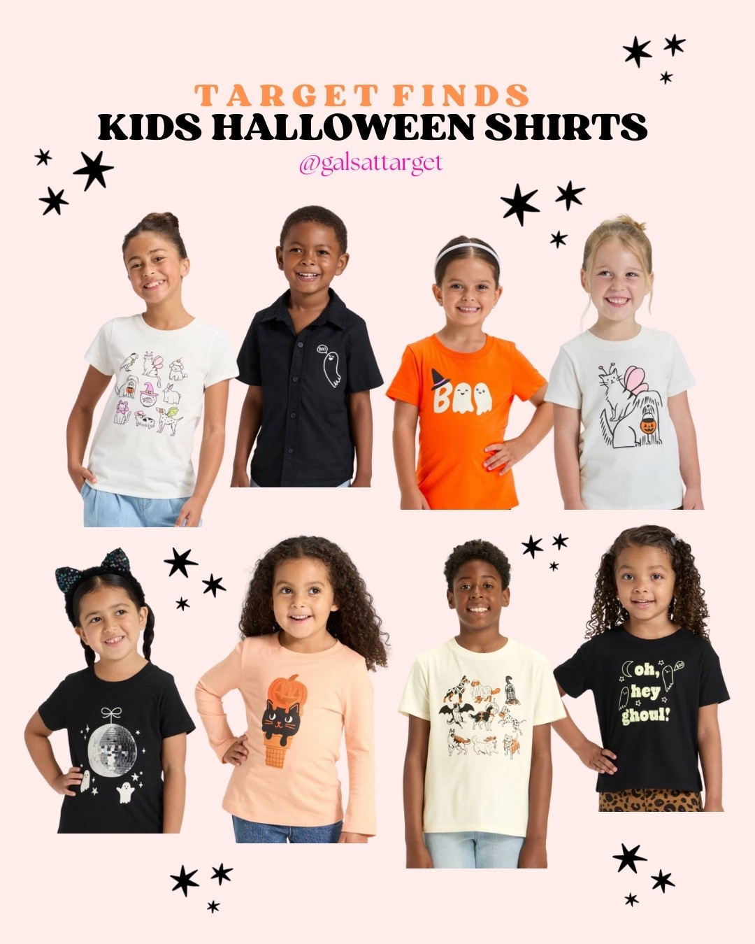 Kids halloween shirts 🎃👻🌟 Cat & Jack brand from Target! 

#LTKautumn #LTKKids #LTKSeasonal