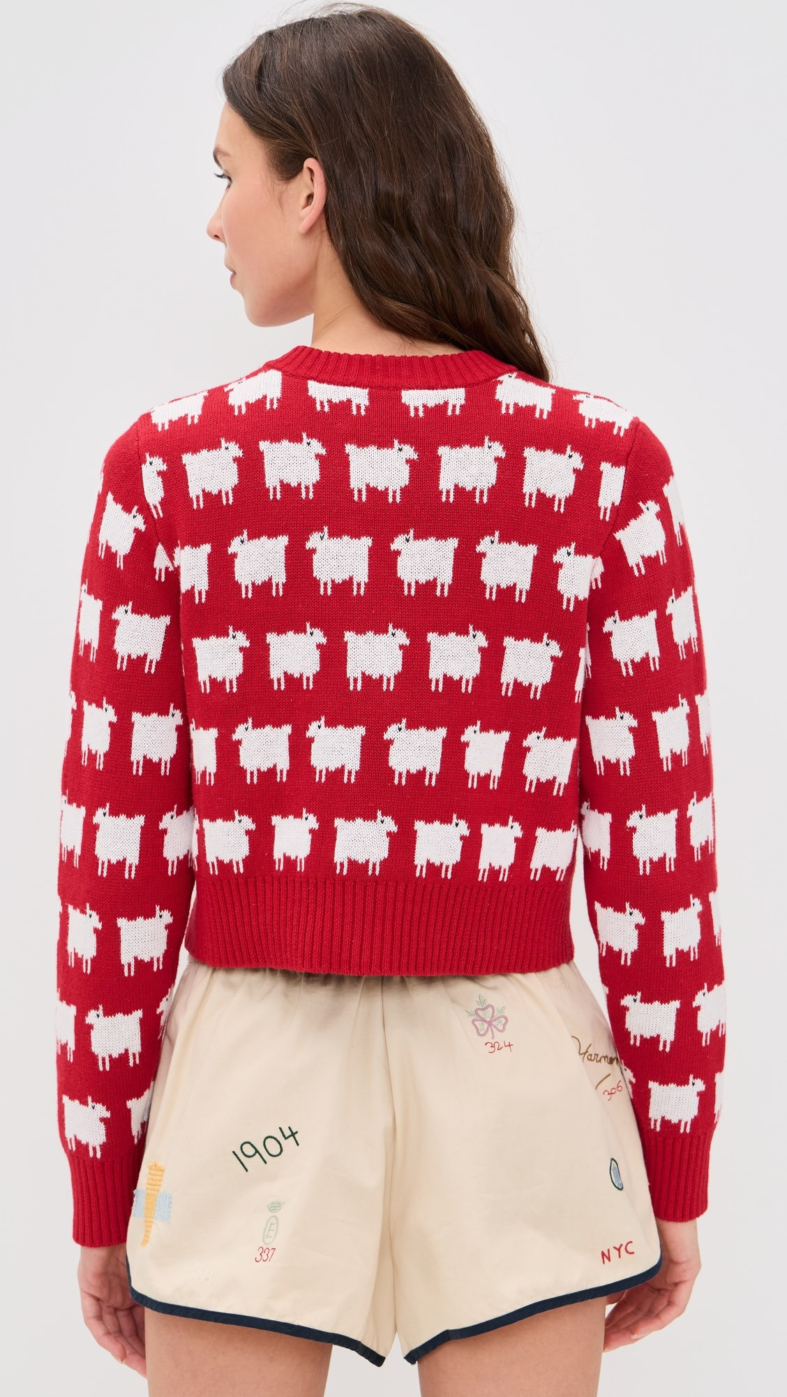 Cropped Sheep Cardigan | Shopbop