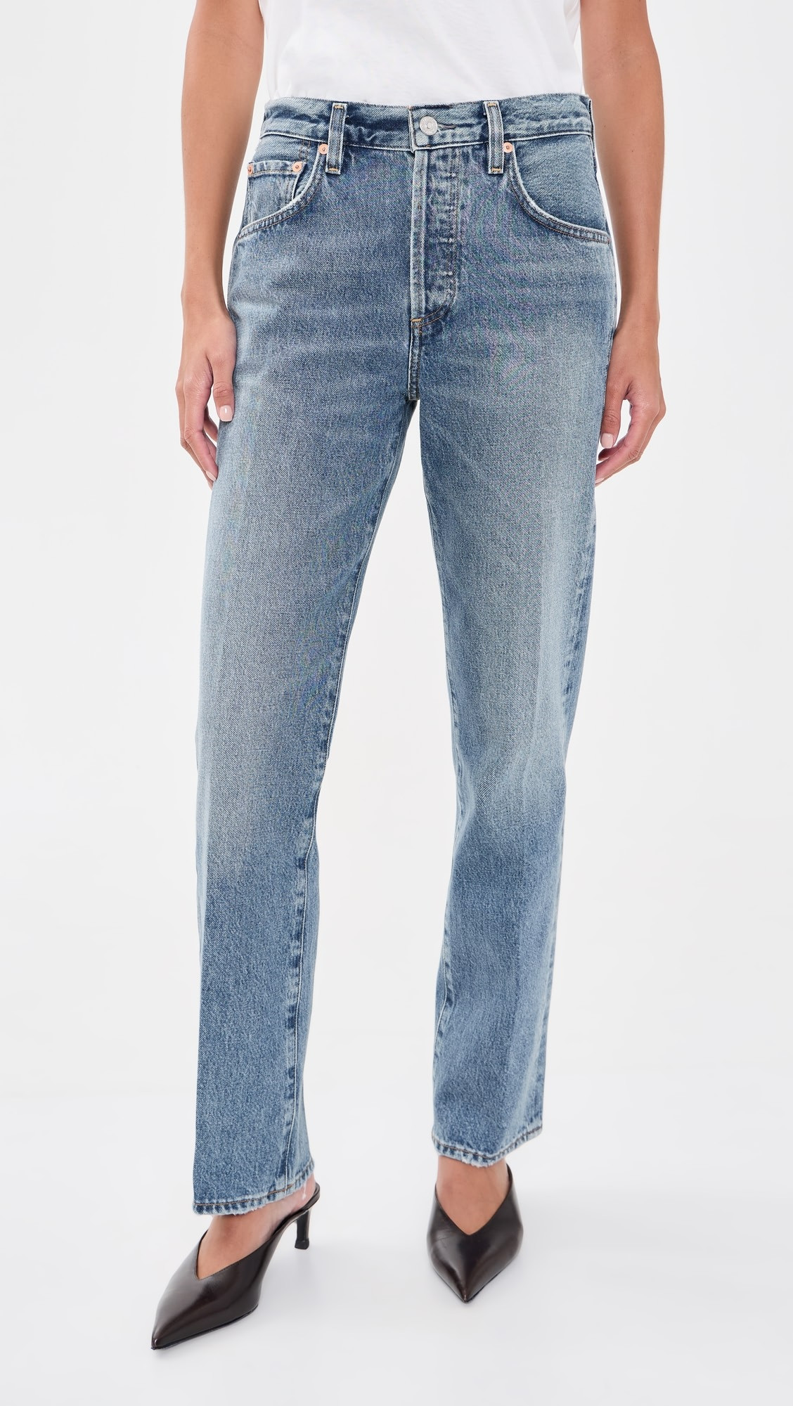 Citizens of Humanity 90s French Straight Jeans | Shopbop | Shopbop
