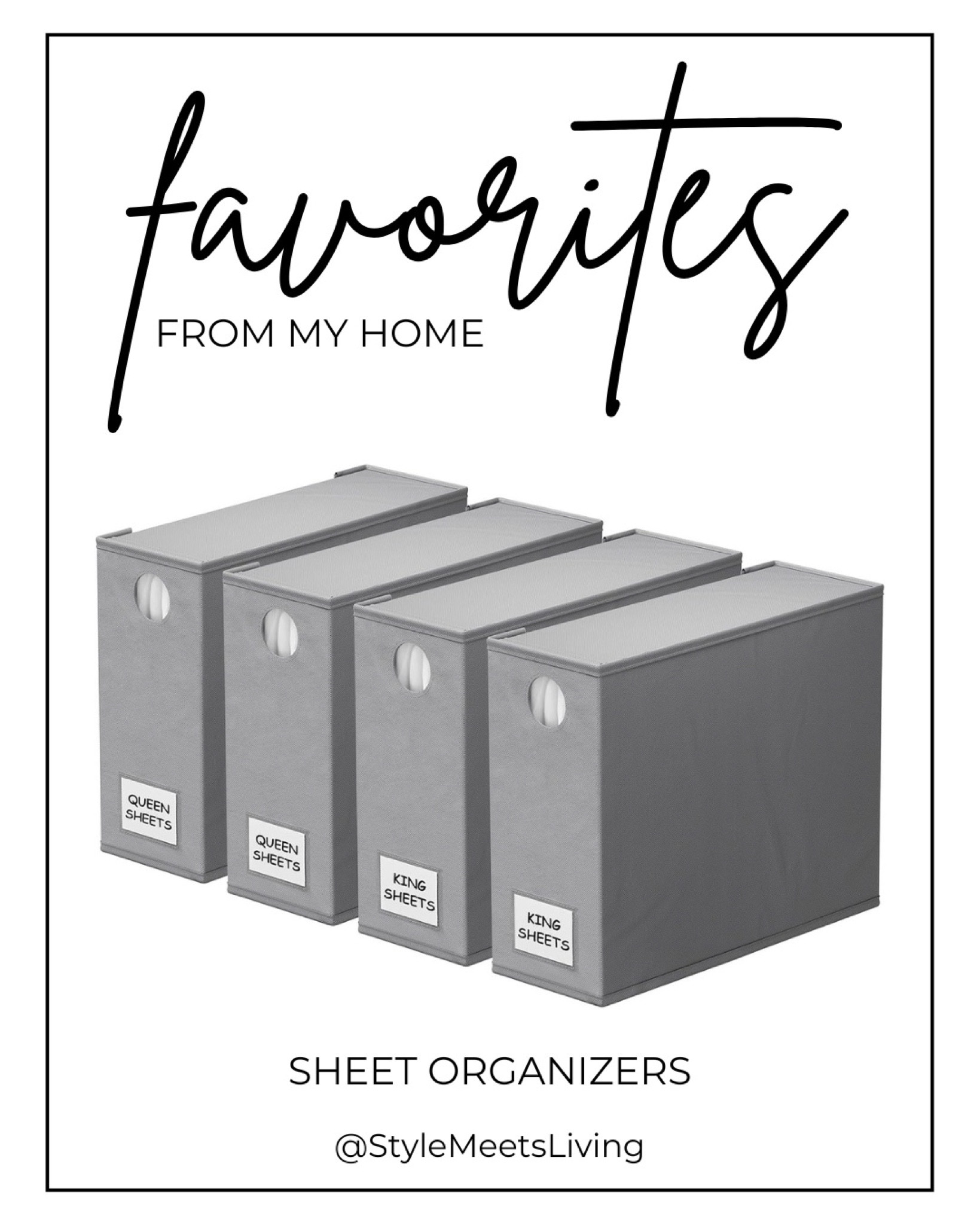 These sheet organizers are a total game changer in my home! 🙌 Perfect for keeping everything neat and tidy. 

#HomeOrganization #AmazonOrganization #SheetOrganizers #DeclutterYourHome #OrganizationEssentials #AmazonFinds

#LTKHome #LTKSaleAlert