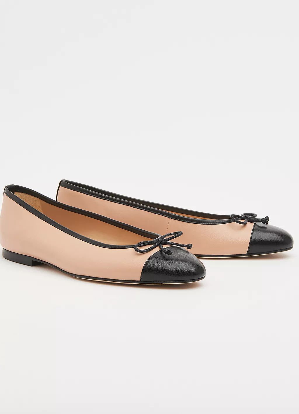 Kara Trench Black Nappa Leather Flats | Shoes | L.K.Bennett | L.K. Bennett (UK)