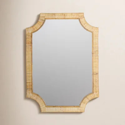 Citrine 28" Rattan Accent Mirror | Wayfair North America