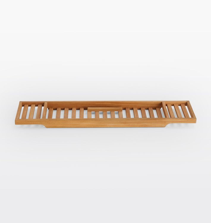 Adela Teak Bath Caddy | Rejuvenation