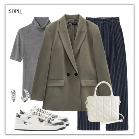 Smart Casual look styled with a blazer and pinstriped pants 🤍✨

• blazer is originally from zara

#LTKworkwear #LTKstyletip #LTKshoecrush