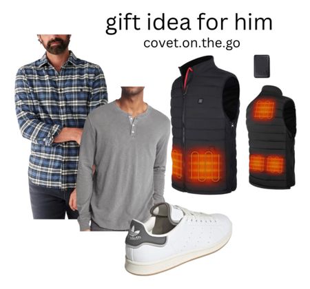 Gift idea for him
Black Friday Sale 
Heated Vest, ski wear, outdoorsy, snow gear, Stan Smith, Adidas
Nordstrom
Amazon 

#LTKmens #LTKfit #LTKGiftGuide