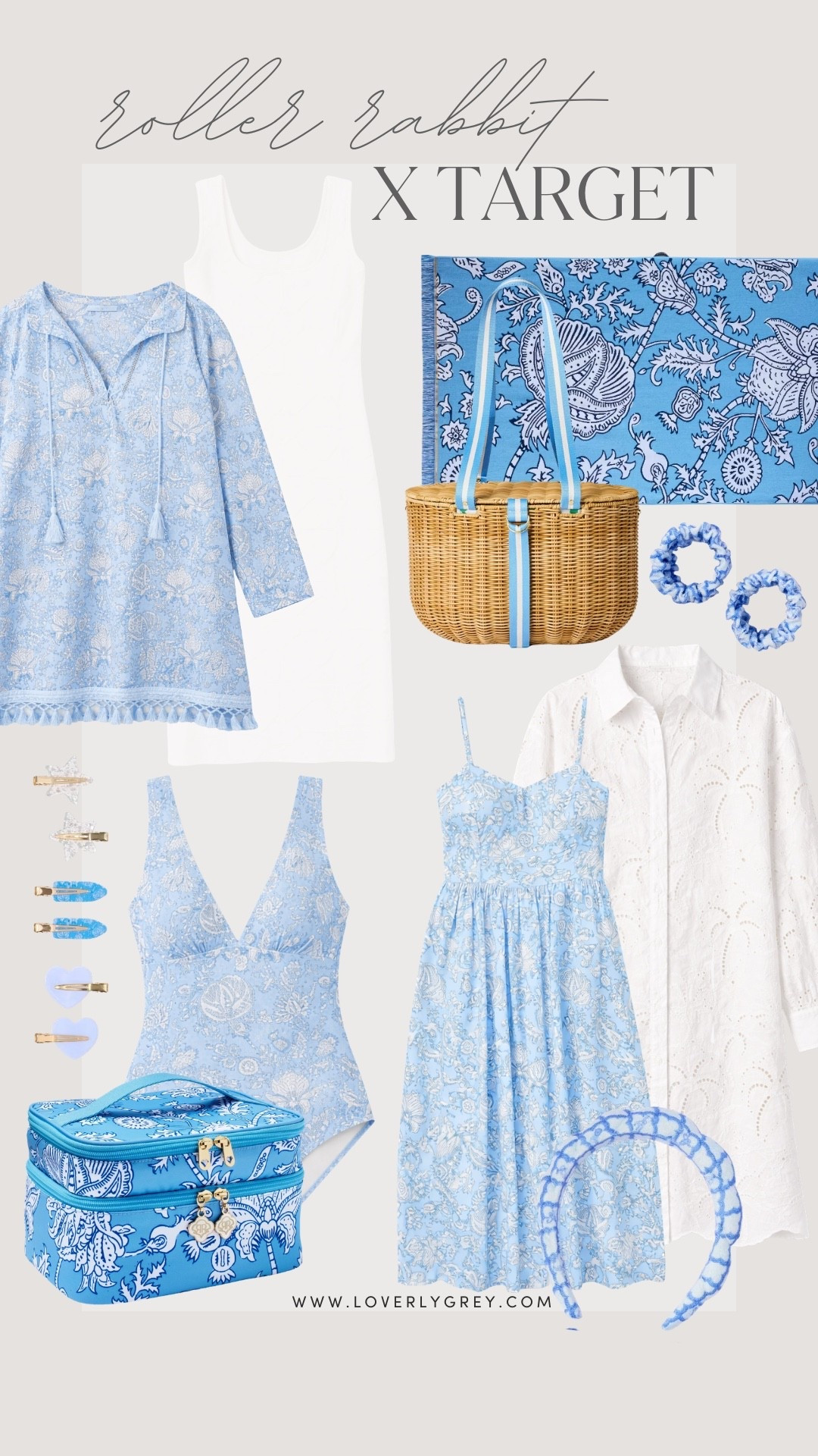Roller Rabbit x Target collection drops today! So many cute pieces meant for warmer weather and days at the beach! I especially love the wicker basket, white. Button down cover up, and one piece bathing suit!

#LTKootd #LTKSeasonal #LTKgrwm