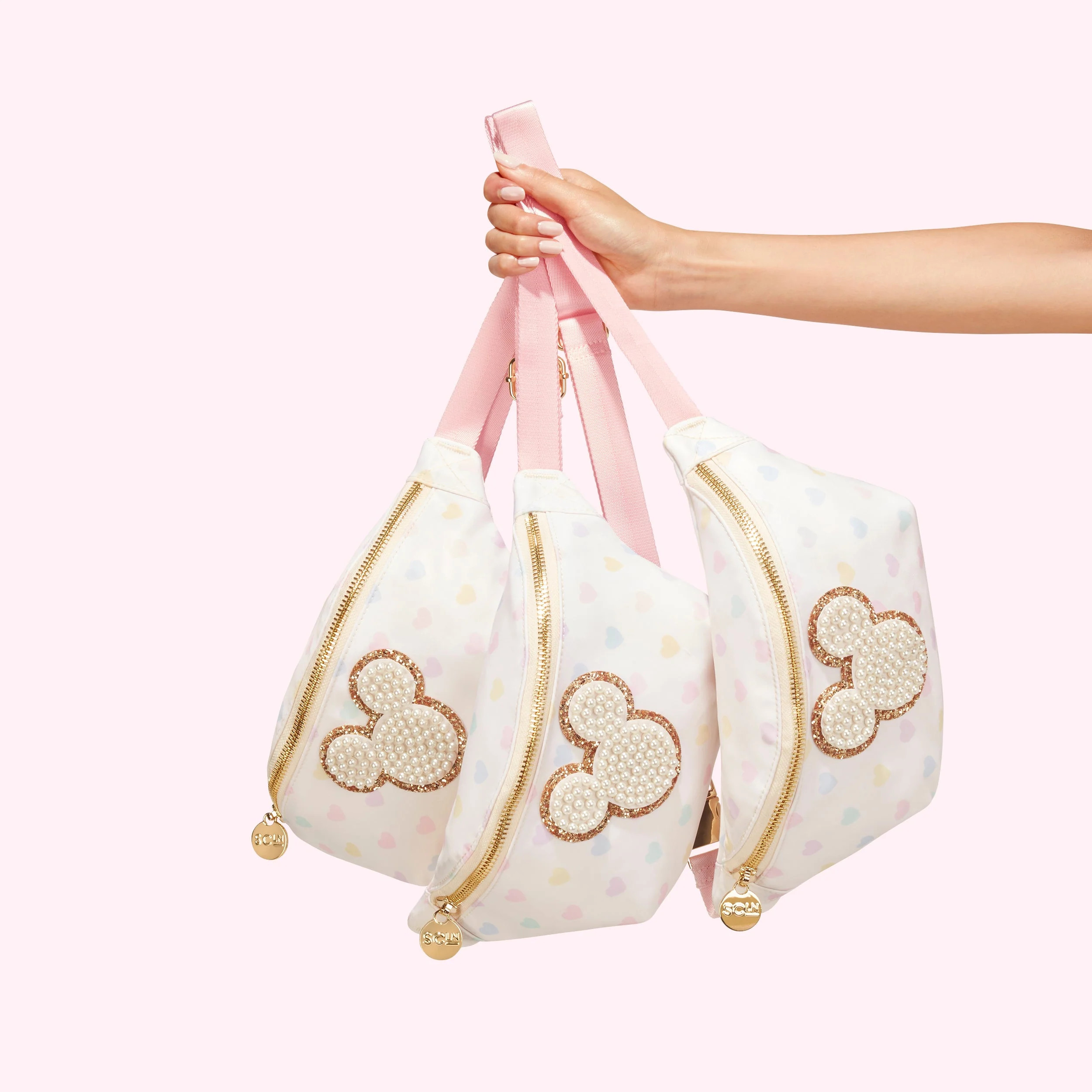 Mickey & Minnie Pastel Hearts Fanny Pack | Stoney Clover Lane