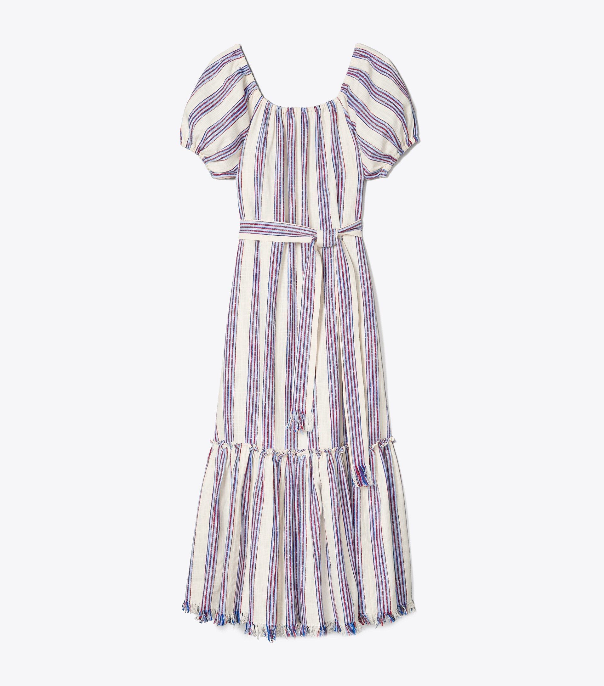 Stripe Midi Dress | Tory Burch (US)