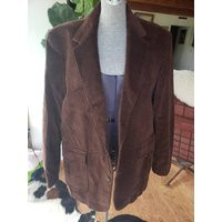 Vintage Westerner By Pw | Pioneer Wear Brown Corduroy Men's Blazer With Leather Elbow Patches. Size  | Etsy (US)