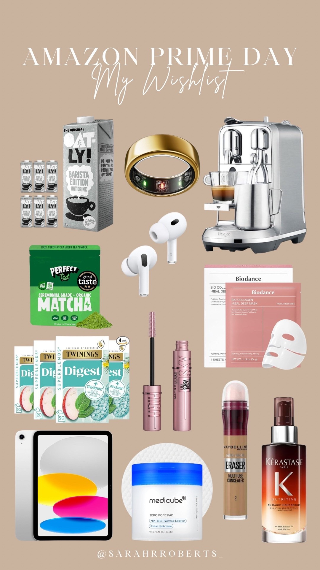 Here’s what I have my eye on this Prime Day! Some things are just top ups of stuff I use daily! But I’m also on the look out for an Oura ring and a coffee machine 

#LTKxAmazon #LTKsale #LTKgiftguide
