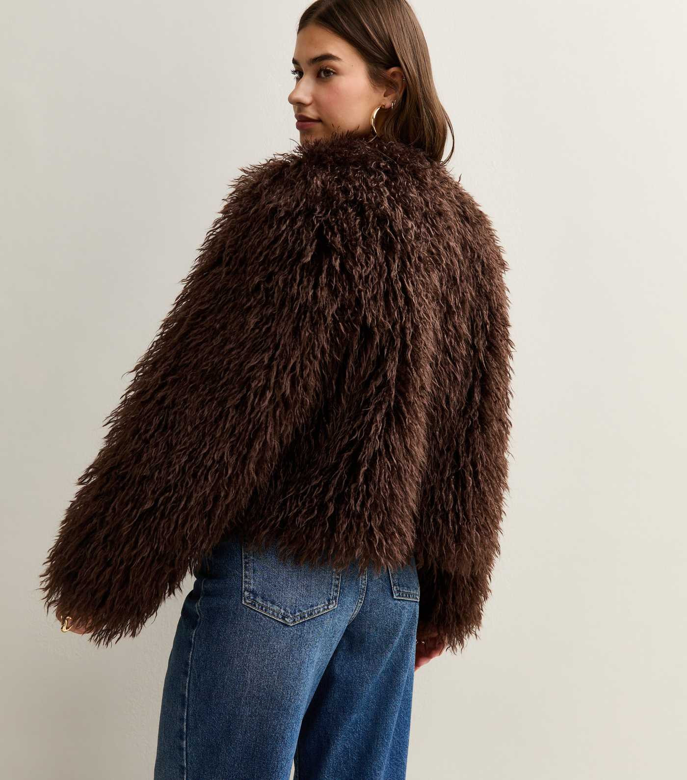 Brown Faux Fur Coat | New Look | New Look (UK)