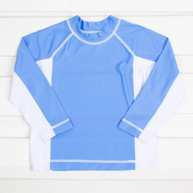 Watercolor Blue Rash Guard | Classic Whimsy