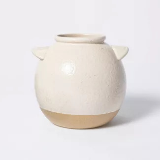 6" x 6" Crock Stoneware Vase Beige - Threshold™ designed with Studio McGee | Target