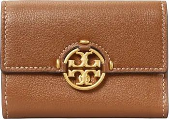 Tory Burch Miller Medium Trifold Leather Wallet | Nordstrom | Nordstrom