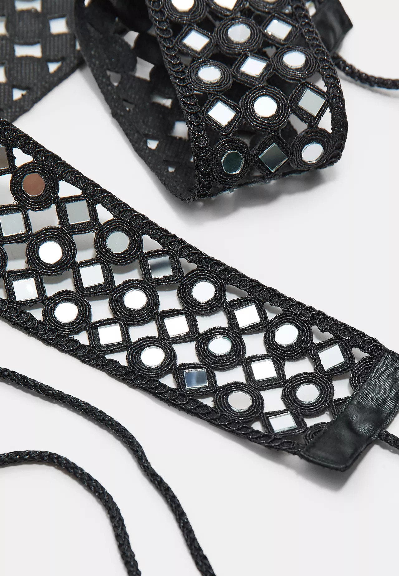Belt with mirrors | Stradivarius (UK)