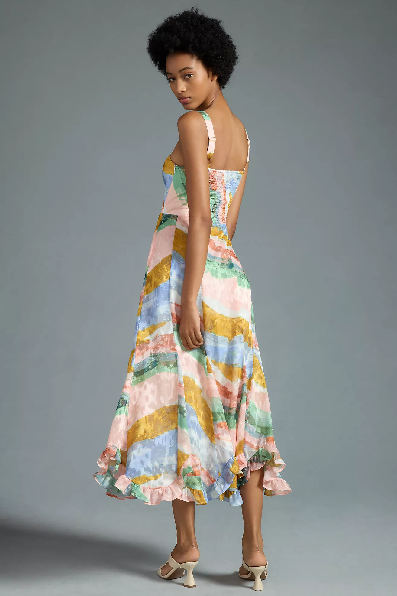 Hutch Twist Sleeveless Midi Dress | Anthropologie (US)