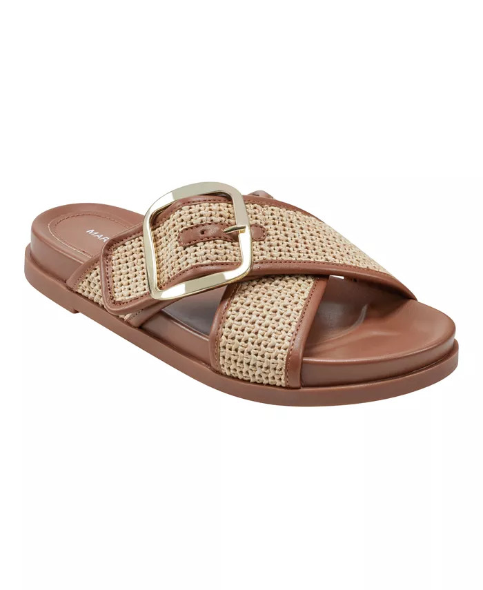 Women's Hazaia Open Toe Slip-On Casual Sandals | Macy's