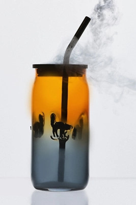 Mystic Icon Juice Glass Tumbler with Lid | Anthropologie (US)