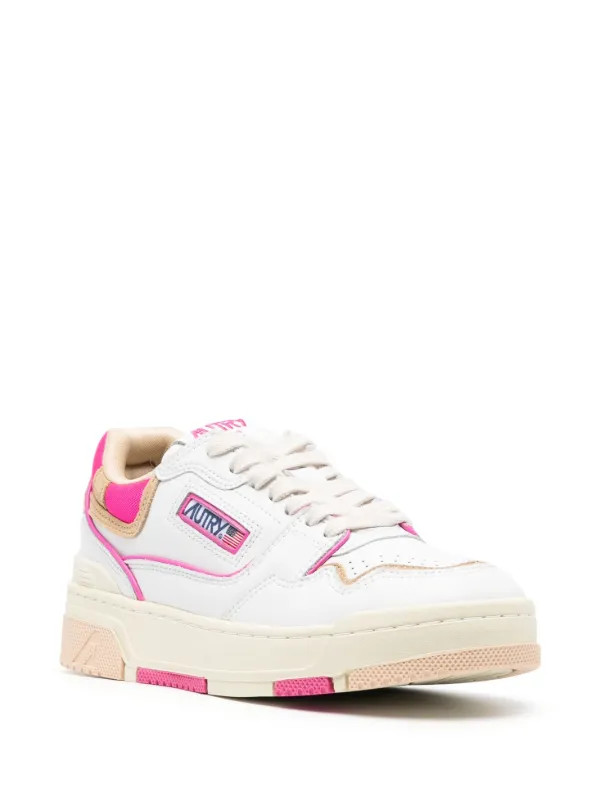 Autry Panelled low-top Leather Sneakers - Farfetch | Farfetch Global