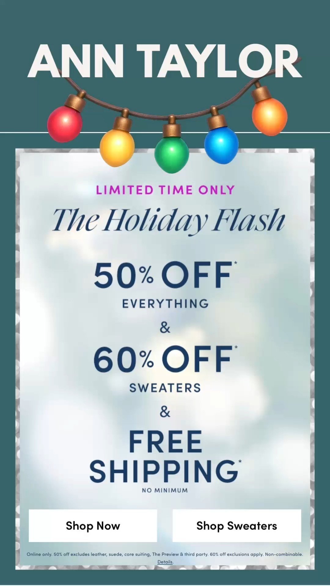 SALE ALERT ‼️ Shop Ann Taylor and SAVE!! Score 50% OFF Site Wide — Spend $200 and take an additional 60% OFF Sweaters  🎉 Enjoy FREE SHIPPING too!!! Spruce up your Holiday Wardrobe 🍂 I did 🤣 !!!

Time to add some new looks to your Workwear & Dinner Dates!!
(SEE PHOTO) 
Click any photo to shop the entire site!!!  Would be greatly appreciated 😍 ❌⭕️❌⭕️

Workwear - Winter Outfits - Fall Fashion - Travel outfit - Business Casual- Wedding Guest - Christmas Outfit - Vacation- Teacher Outfit - SALE ALERT 🔔 Denim - Family Photos - Christmas 🎄 Gift 🎁 Lounge Sets - Pajamas - New Years Eve — 
Work wear, fall workwear, fall business casual looks, office outfits, work outfits, affordable fashion, wear to work, what to wear to work, fall work outfits, office looks, casual

Follow my LTK @fashionistanyc on the @shop.LTK app to view this post and get my exclusive app-only content!

#liketkit #LTKOver40 #LTKFindsUnder100 #LTKPetite #LTKSeasonal #LTKWorkwear #LTKSaleAlert #LTKTravel #LTKWedding #LTKHoliday #LTKootd
@shop.ltk
https://liketk.it/5Gbb9