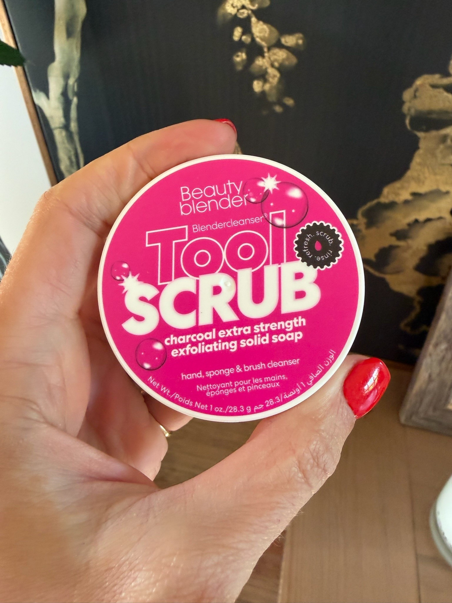 If you use beauty blenders or makeup brushes, you need this little scrub soap 🫧 it gets out stubborn makeup buildup so much better than regular cleanser and leaves everything feeling actually clean. One of those small beauty finds that makes a big difference

beauty blender cleaner, makeup brush cleaner, beauty essentials, makeup tools, skincare routine, beauty hacks, makeup sponge cleaner, Sephora favorites, makeup organization, everyday beauty finds, charcoal cleanser, beauty products, themominstyle

#LTKBeauty #LTKselfcare #LTKgrwm