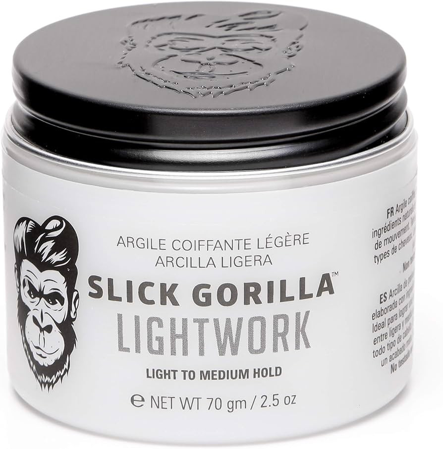 Slick Gorilla Lightwork Hair Styling Clay 2.5 oz | Amazon (US)