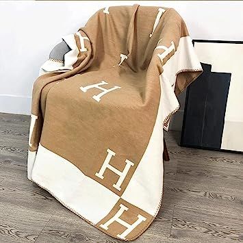 H Blankets Exclusivo Fleece Throw Blanket for Couch/Sofa/Bed Plush Soft Blankets and Throws Light... | Amazon (US)